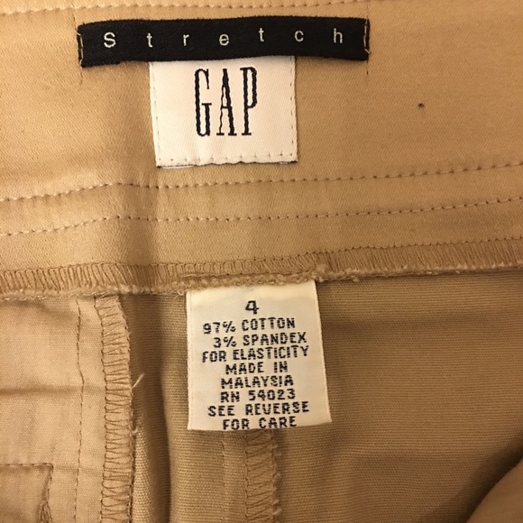 SOLD💎Gap Women High Rise Mini Skirt 4 Beige💎 - Picture 5 of 8